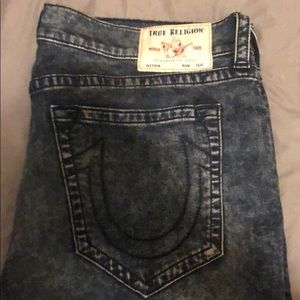 True Religion cut off shorts